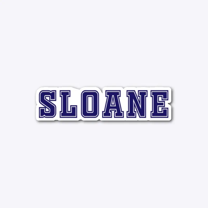 Sloane Sticker